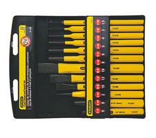 12 Pieces Punch & Chisel Kit